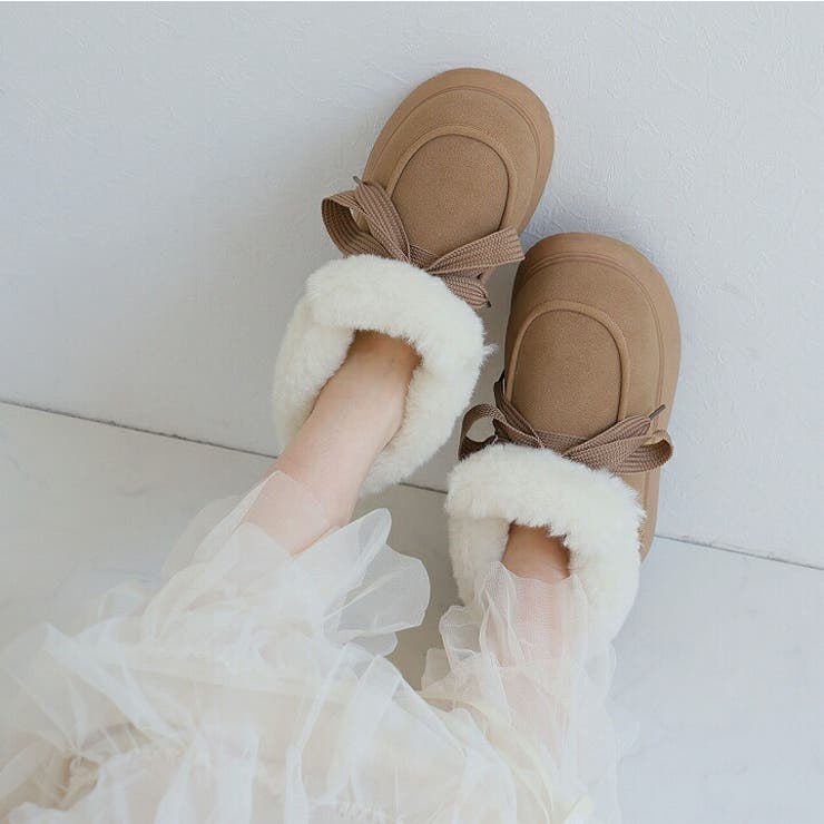 もふぽかリボン厚底ムートンブーツ | VIVIAN COLLECTION | 詳細画像9 