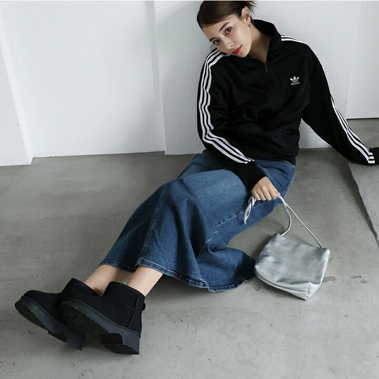 もふぽか厚底5.5cmチャンキーヒールムートンブーツ | VIVIAN COLLECTION | 詳細画像20 