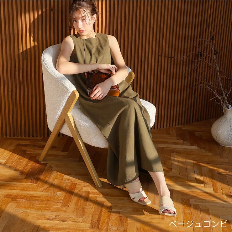 サッ！と履けるスクエアトゥスリットデザインバンドサンダル | VIVIAN COLLECTION | 詳細画像19 