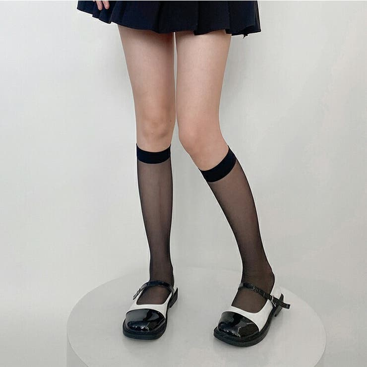 長さが選べるシアーストッキングソックス | VIVIAN COLLECTION | 詳細画像10 