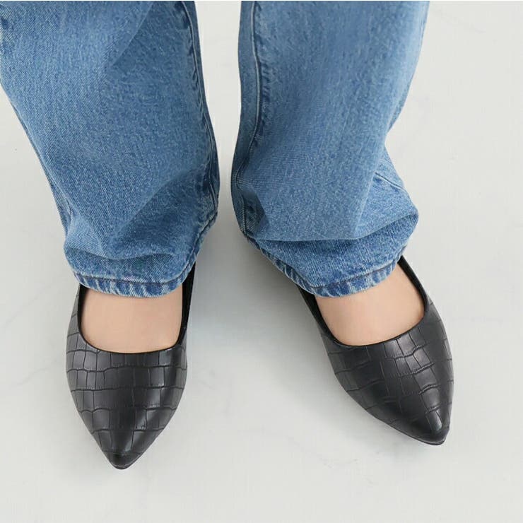 シンプルプレーンぺたんこパンプス | VIVIAN COLLECTION | 詳細画像9 