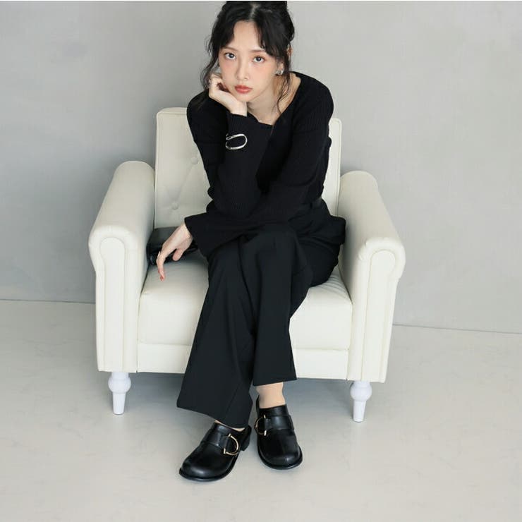 ゴールドバックルベルトサボサンダル | VIVIAN COLLECTION | 詳細画像10 