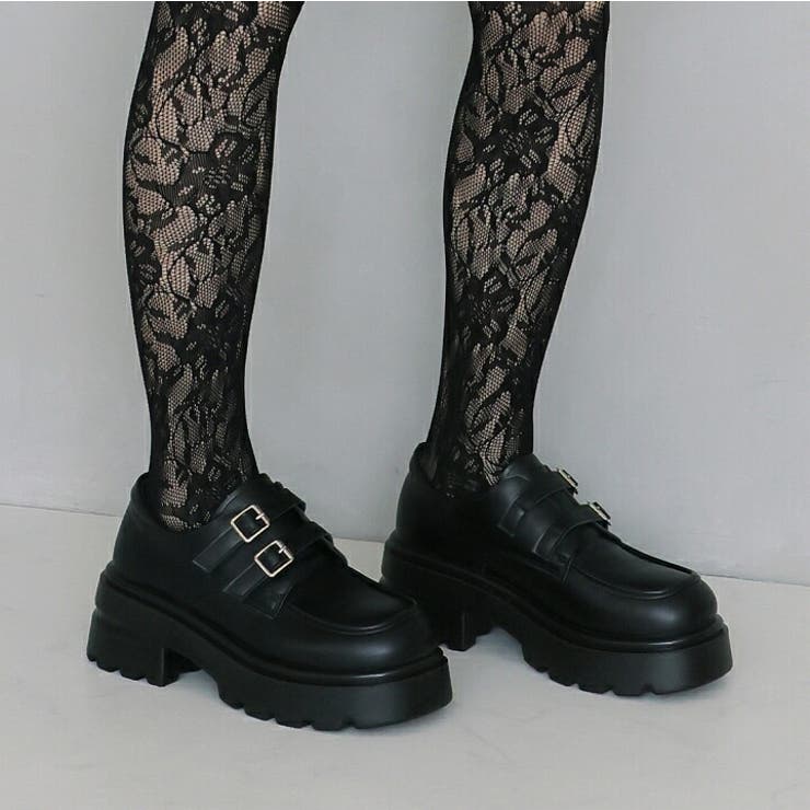 厚底ダブルストラップローファー | VIVIAN COLLECTION | 詳細画像8 