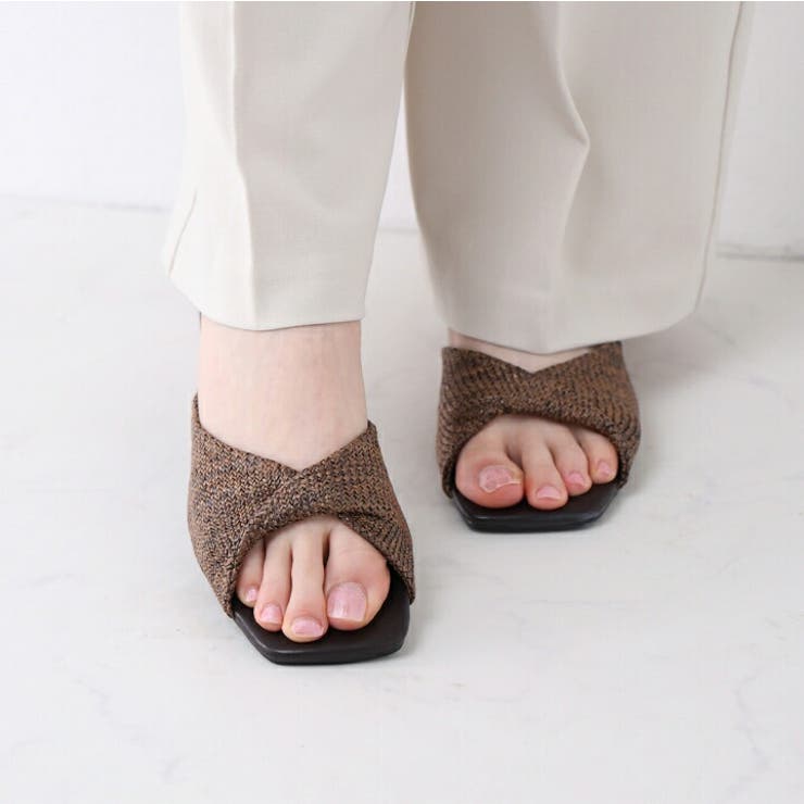 ツイストデザインミュールサンダル | VIVIAN COLLECTION | 詳細画像12 