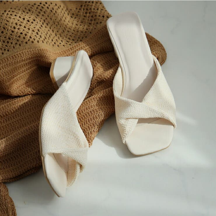 ツイストデザインミュールサンダル | VIVIAN COLLECTION | 詳細画像16 