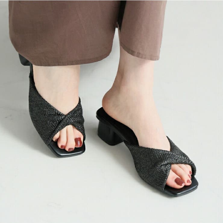 ツイストデザインミュールサンダル | VIVIAN COLLECTION | 詳細画像7 