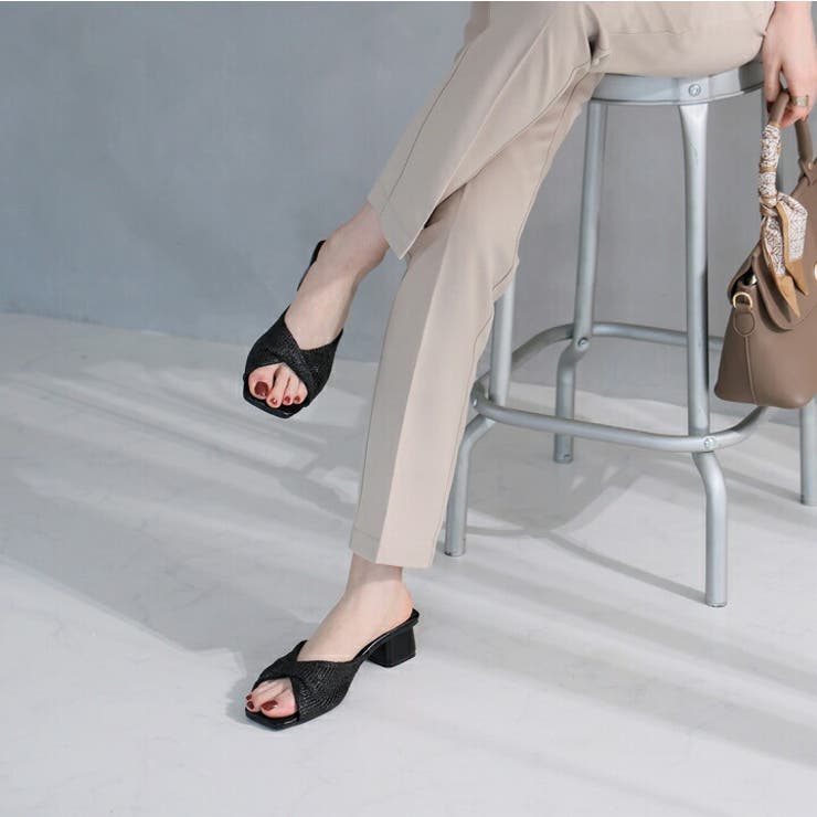 ツイストデザインミュールサンダル | VIVIAN COLLECTION | 詳細画像9 