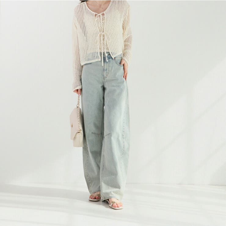 2WAYゴールドモチーフトングクリアヒールサンダル | VIVIAN COLLECTION | 詳細画像18 