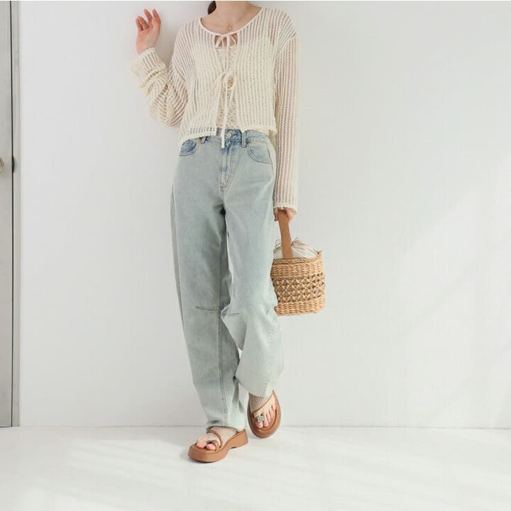 キラキラフラワービジュー厚底トングサンダル | VIVIAN COLLECTION | 詳細画像13 