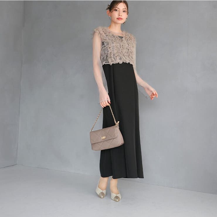 キラキラグリッタートゥ切り替えデザインパンプス | VIVIAN COLLECTION | 詳細画像13 