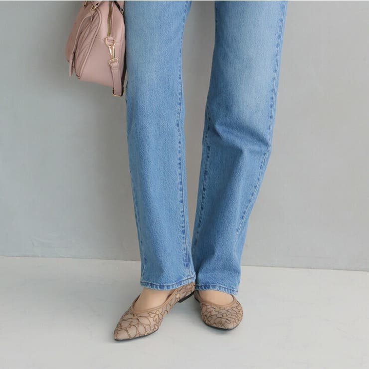 シアーフラワーレースフラットパンプス | VIVIAN COLLECTION | 詳細画像12 