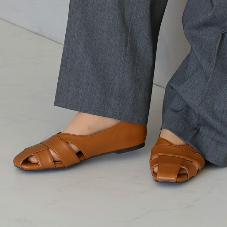 サッ！と履けるグルカフラットシューズ | VIVIAN COLLECTION | 詳細画像13 