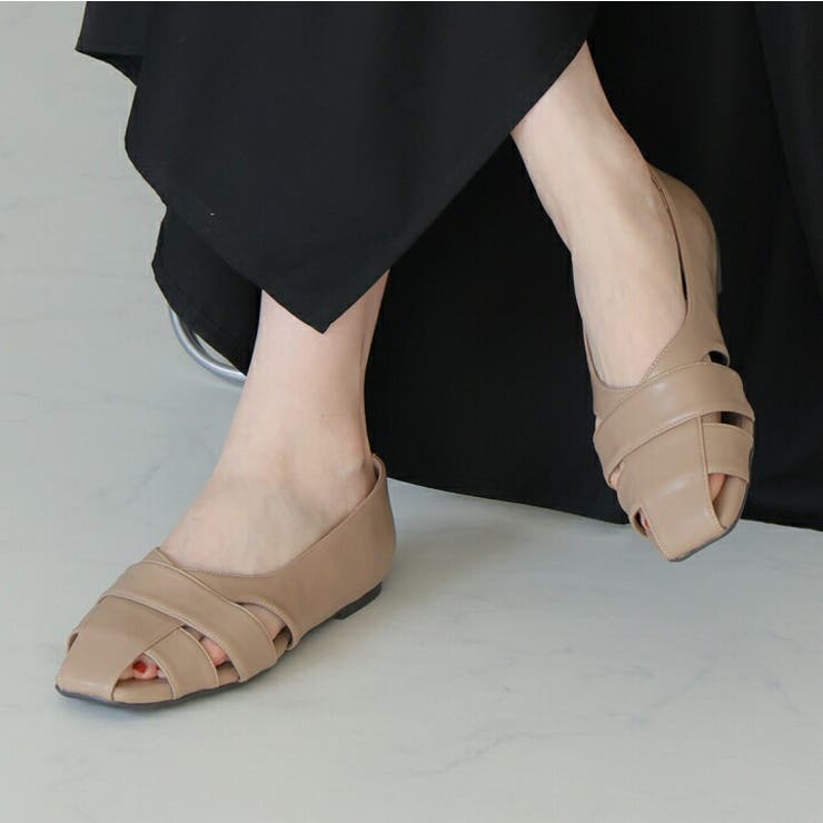 サッ！と履けるグルカフラットシューズ | VIVIAN COLLECTION | 詳細画像18 