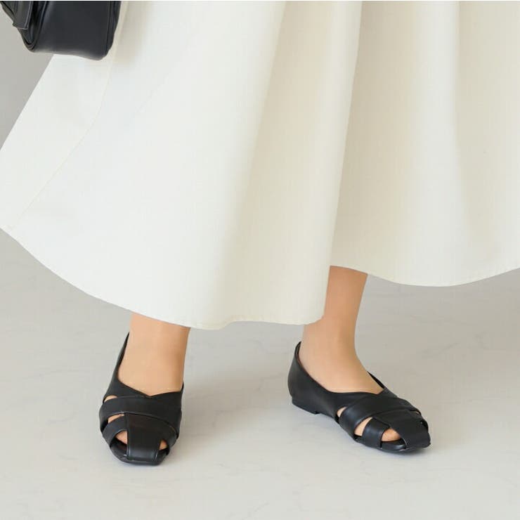 サッ！と履けるグルカフラットシューズ | VIVIAN COLLECTION | 詳細画像8 