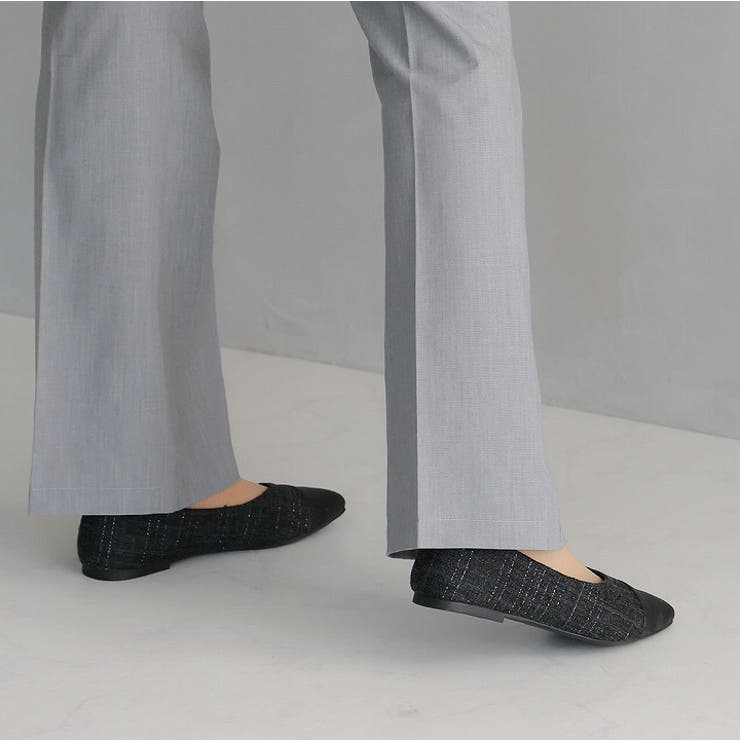 異素材バイカラーフラットパンプス | VIVIAN COLLECTION | 詳細画像15 