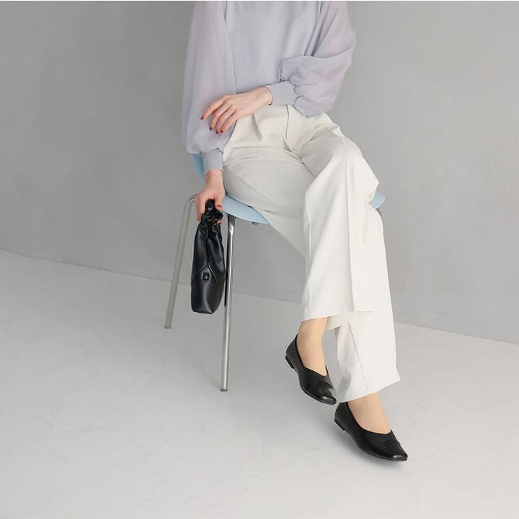 異素材バイカラーフラットパンプス | VIVIAN COLLECTION | 詳細画像17 