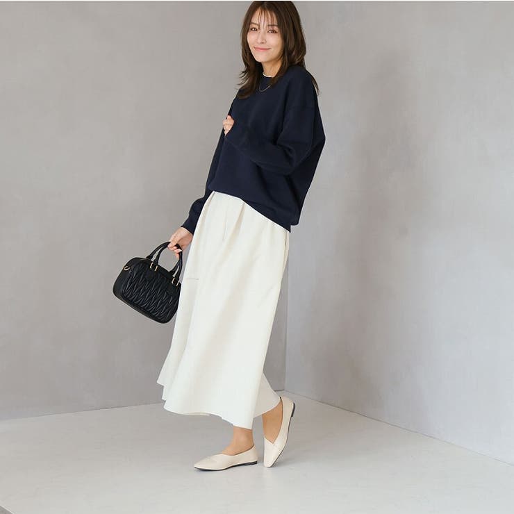 ふわやわゴールドアクセントフラットシューズ | VIVIAN COLLECTION | 詳細画像17 