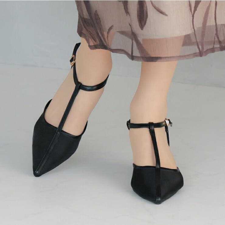 シアーチュールストラップパンプス | VIVIAN COLLECTION | 詳細画像15 