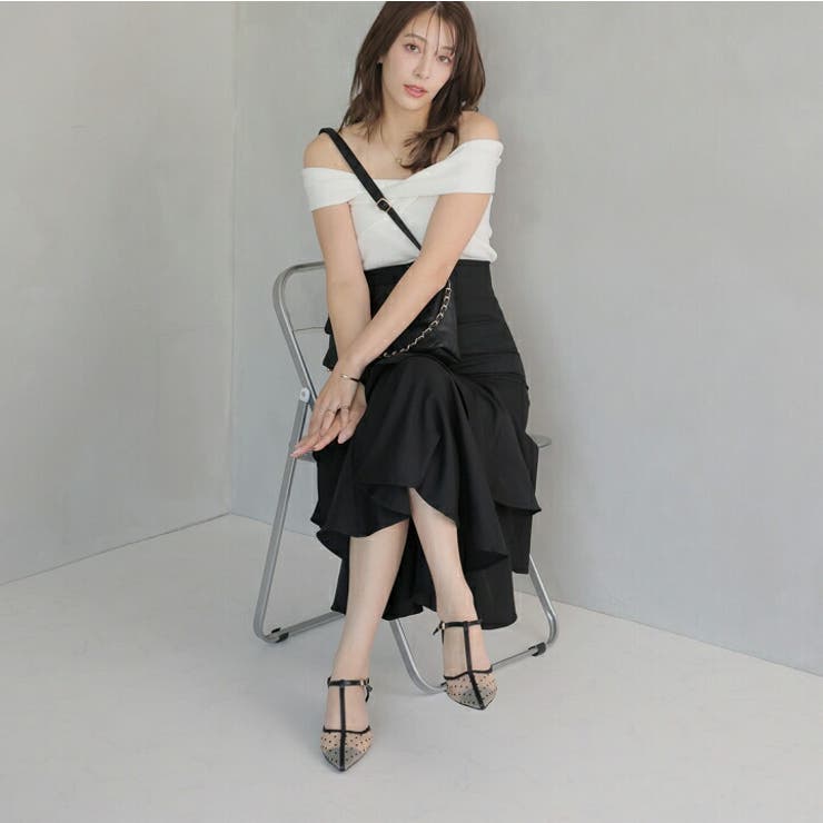 シアーチュールストラップパンプス | VIVIAN COLLECTION | 詳細画像17 