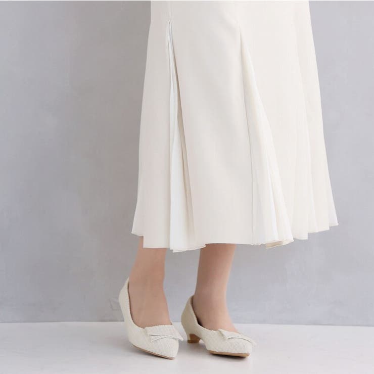 履きごこちやみつき感激 ポインテッドトゥフラップリボン3cmヒールパンプス | VIVIAN COLLECTION | 詳細画像20 