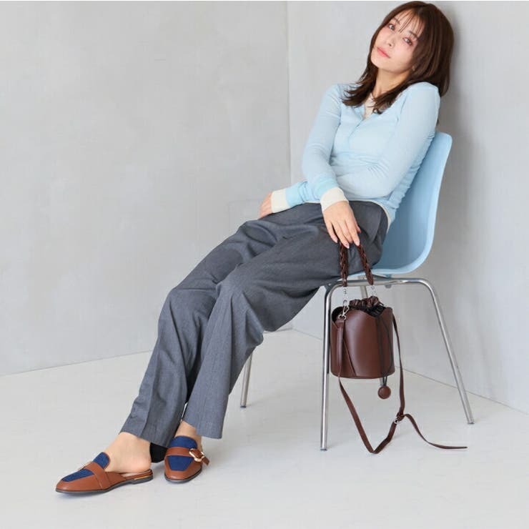 モチーフバックルベルトローファースリッパ | VIVIAN COLLECTION | 詳細画像18 