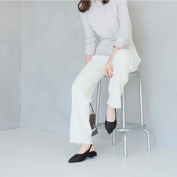 シアーバイカラースリングバックパンプス | VIVIAN COLLECTION | 詳細画像10 