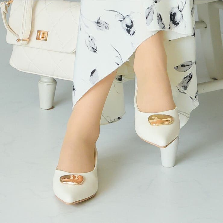 ポインテッドトゥニュアンスモチーフパンプス | VIVIAN COLLECTION | 詳細画像20 