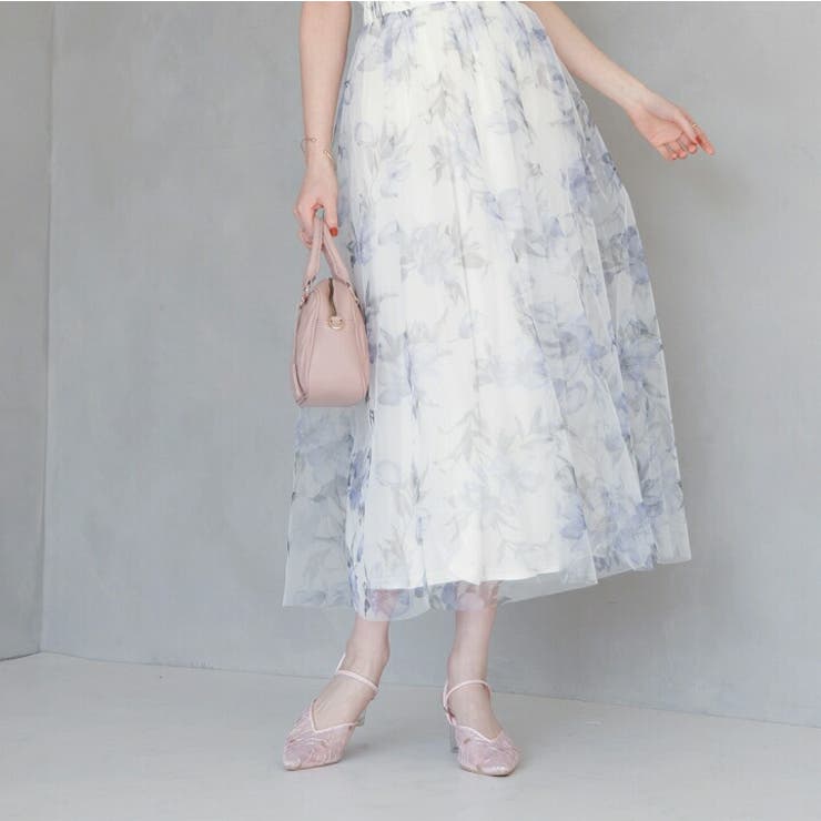 シアーフラワーレース2WAYクリアヒールパンプス | VIVIAN COLLECTION | 詳細画像19 