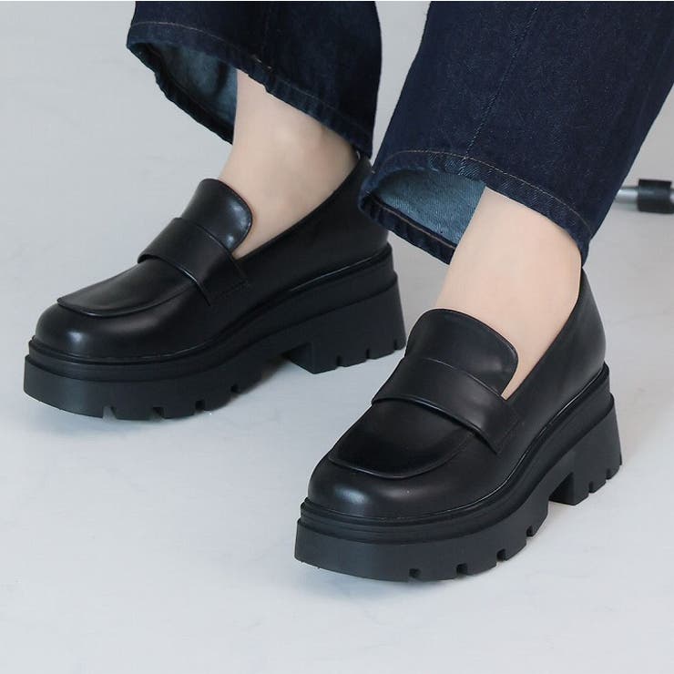 【晴雨兼用】厚底レインローファー | VIVIAN COLLECTION | 詳細画像17 