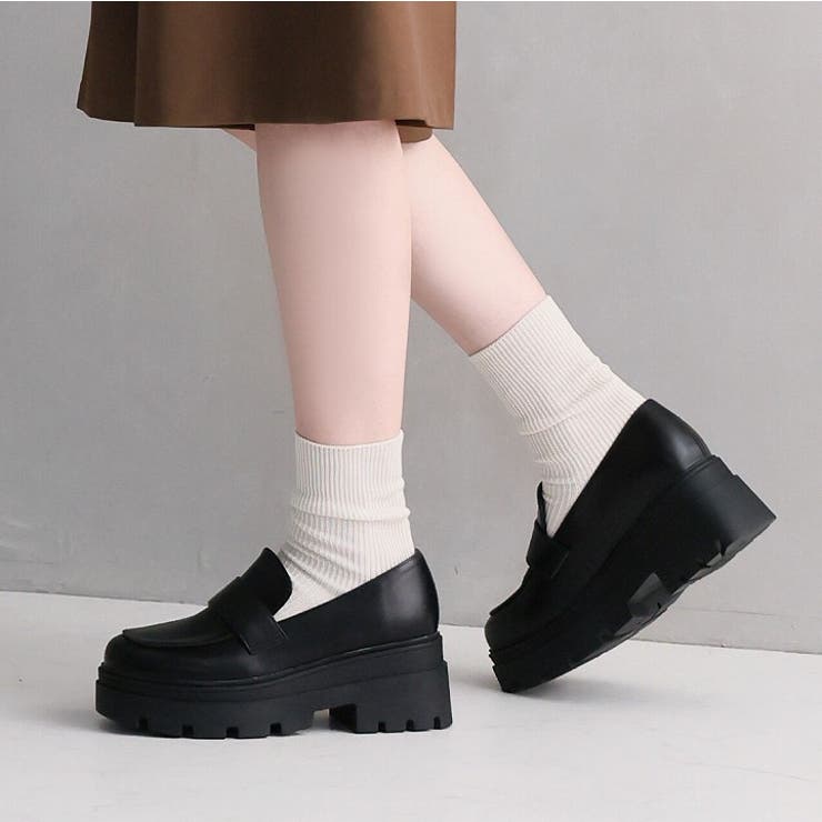 【晴雨兼用】厚底レインローファー | VIVIAN COLLECTION | 詳細画像20 