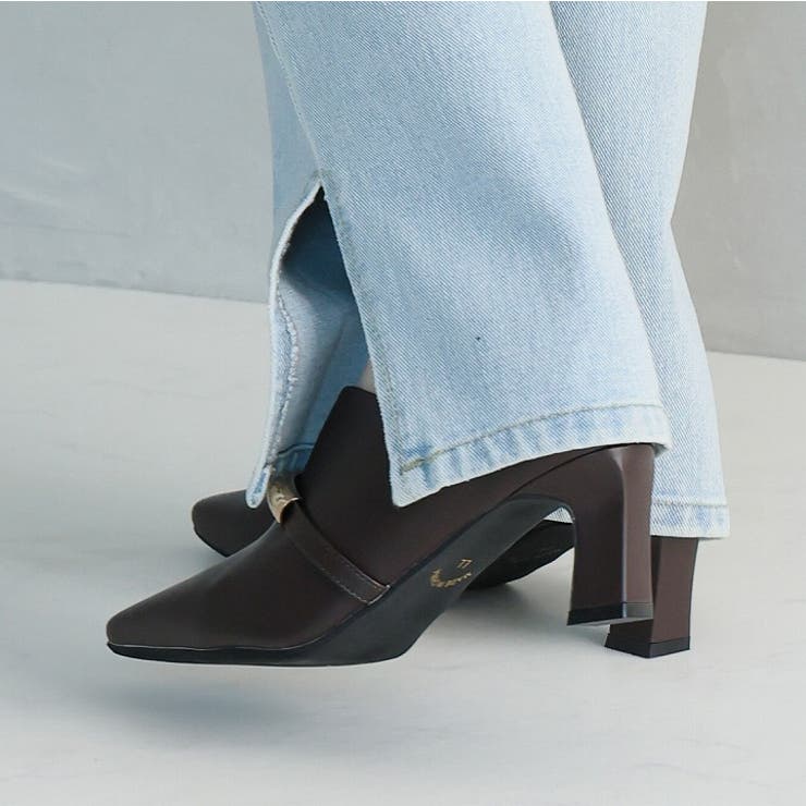 スリットデザインゴールドモチーフパンプス | VIVIAN COLLECTION | 詳細画像20 