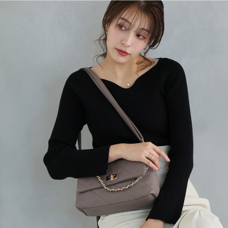 キルティングフラップ2WAYバッグ | VIVIAN COLLECTION | 詳細画像15 