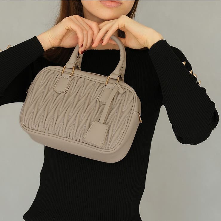 キルティングプリーツ2WAYバッグ | VIVIAN COLLECTION | 詳細画像14 