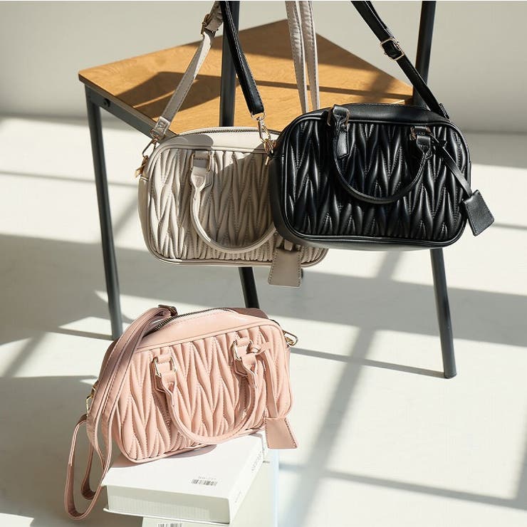 キルティングプリーツ2WAYバッグ | VIVIAN COLLECTION | 詳細画像7 