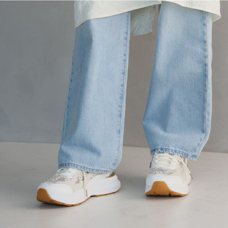 シアーフラワー替え紐付き2WAYスニーカー | VIVIAN COLLECTION | 詳細画像12 