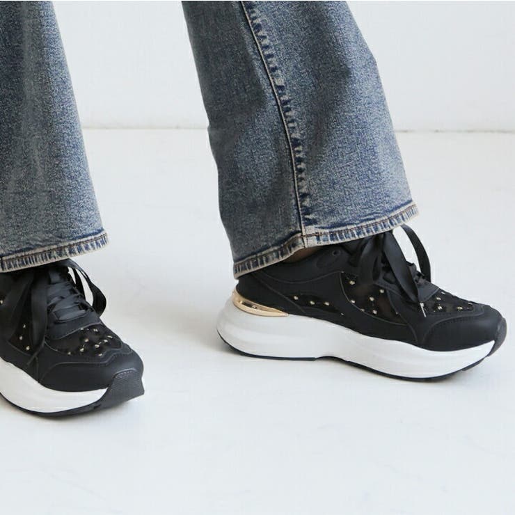 シアーフラワー替え紐付き2WAYスニーカー | VIVIAN COLLECTION | 詳細画像18 