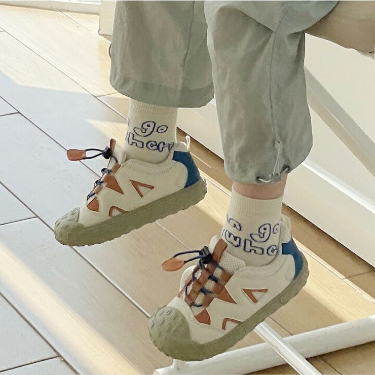 TOPSTARコンビカラーアジャスターキッズスニーカー | VIVIAN COLLECTION Kids | 詳細画像8 