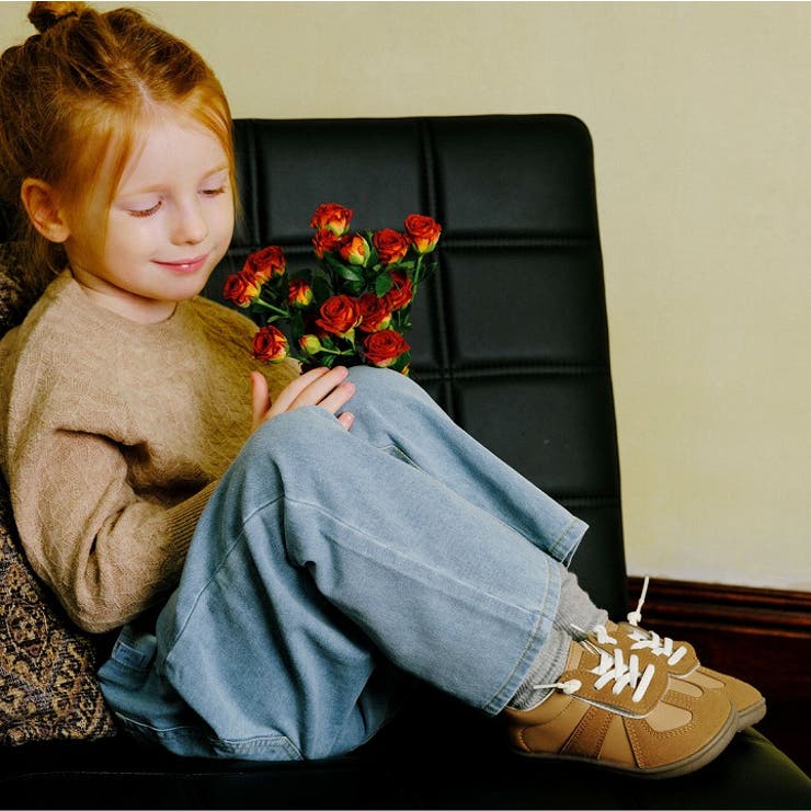 TOPSTARマジックテープTトゥデザインキッズスニーカー | VIVIAN COLLECTION Kids | 詳細画像9 