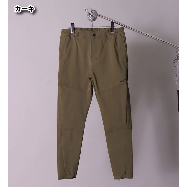 ジョガーパンツメンズレディースユニセックス防水ストレッチラグジュゴルフLUXE/RGOLFセットアップ可能ウェストゴムスソジップタイプ