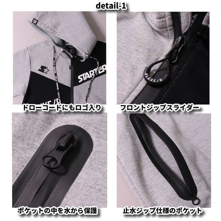 パーカー ジップアップ 半袖[品番：CMPM0009676]｜WEB COMPLETE