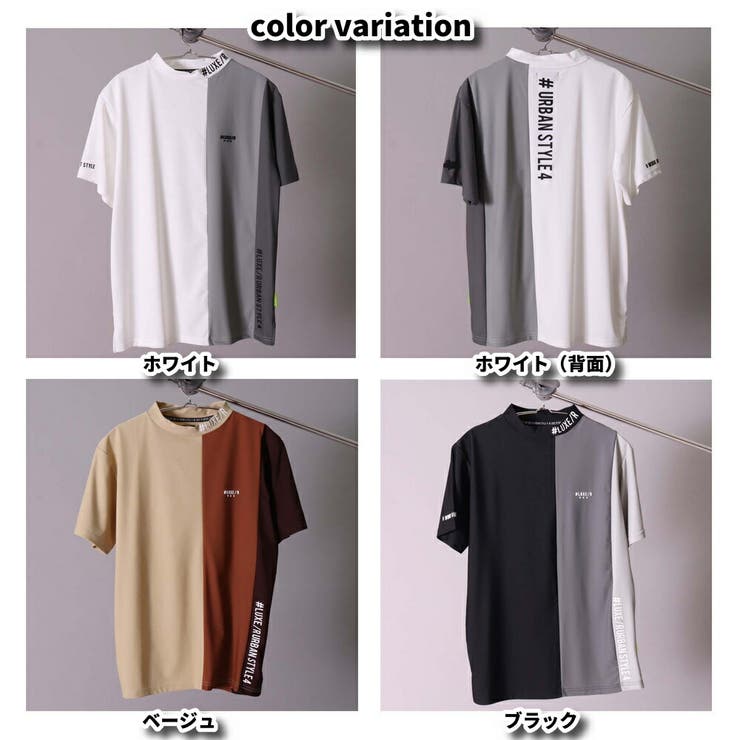 ゴルフウェア Tシャツ モックネック | WEB COMPLETE | 詳細画像3 