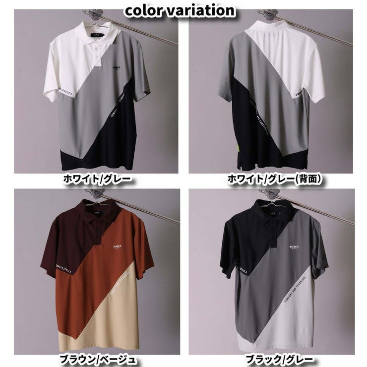 ゴルフウェア ポロシャツ メンズ[品番：CMPM0009749]｜WEB