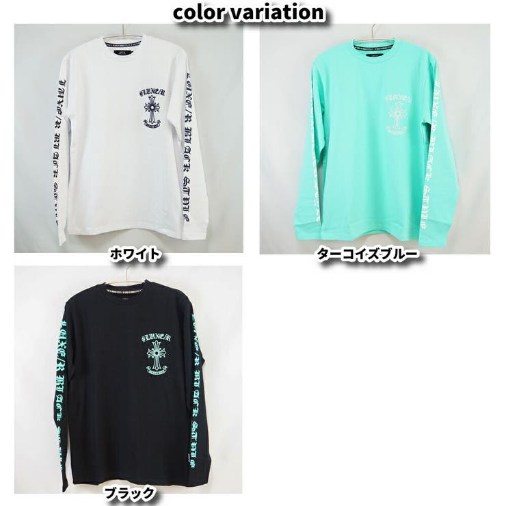 Ｔシャツ ロンＴ長袖 クロスプリント | WEB COMPLETE | 詳細画像4 