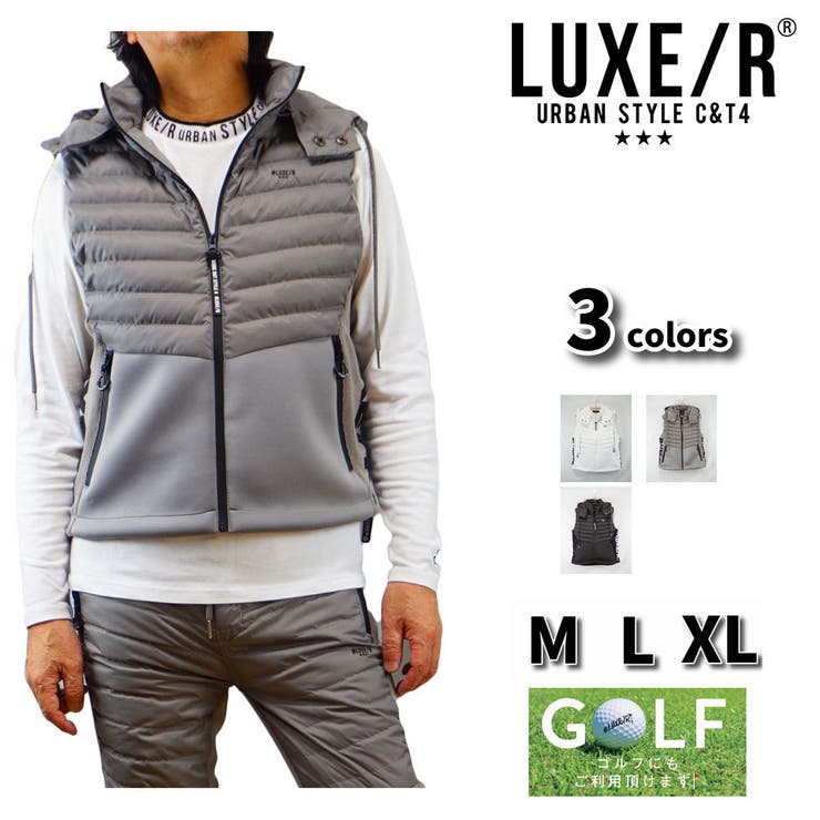 ダウンベスト ジャージ 切り替え | WEB COMPLETE | 詳細画像1 