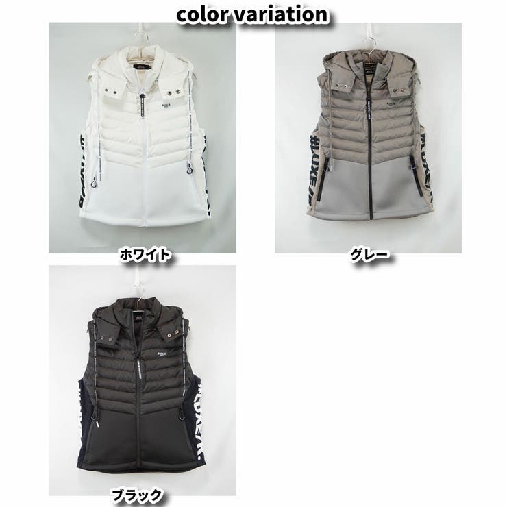 ダウンベスト ジャージ 切り替え | WEB COMPLETE | 詳細画像9 