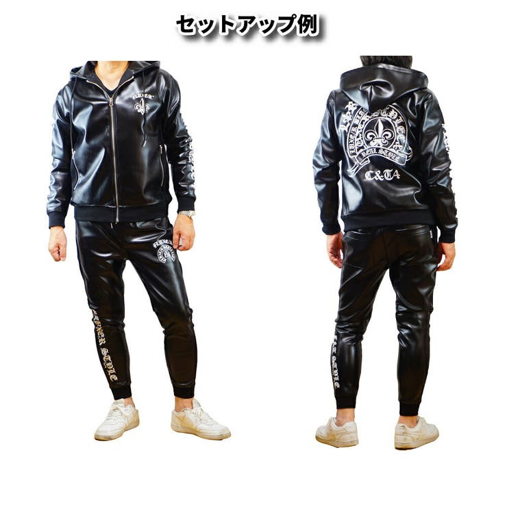 フェイクレザー PUレザー パーカー | WEB COMPLETE | 詳細画像7 