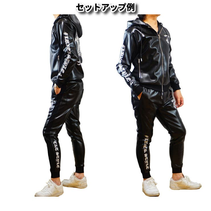 フェイクレザー PUレザー パーカー | WEB COMPLETE | 詳細画像8 