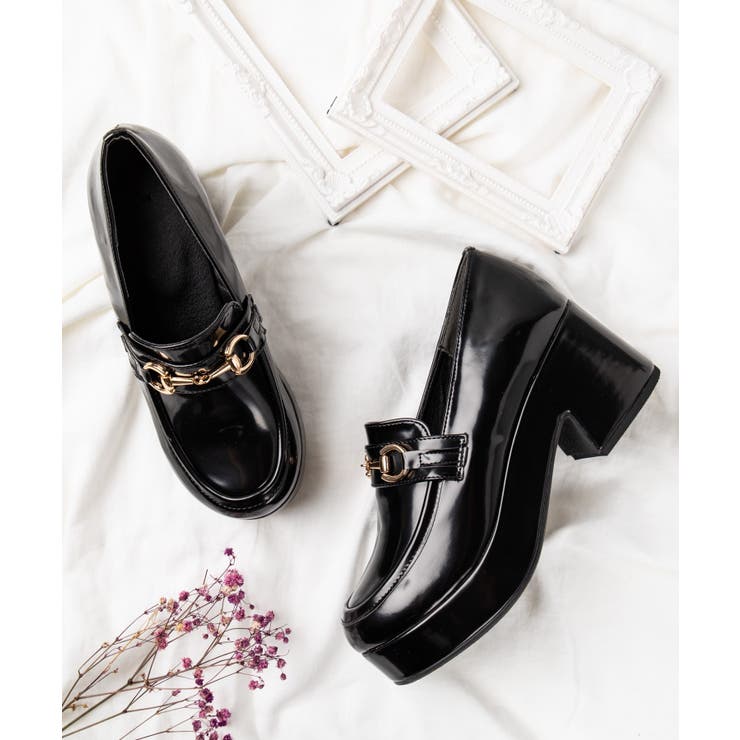 ビット付キヒールローファー We19au08 Lg2754 品番 Wg Wego Women ウィゴー のレディースファッション通販 Shoplist ショップリスト