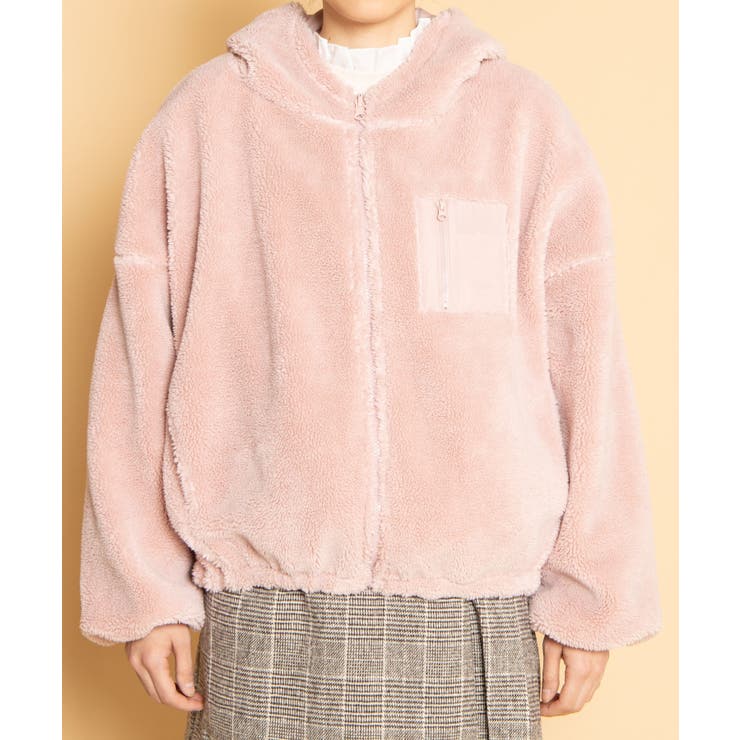 リバーシブルボアパーカー WE19WN09-L5127[品番：WG010069947]｜WEGO