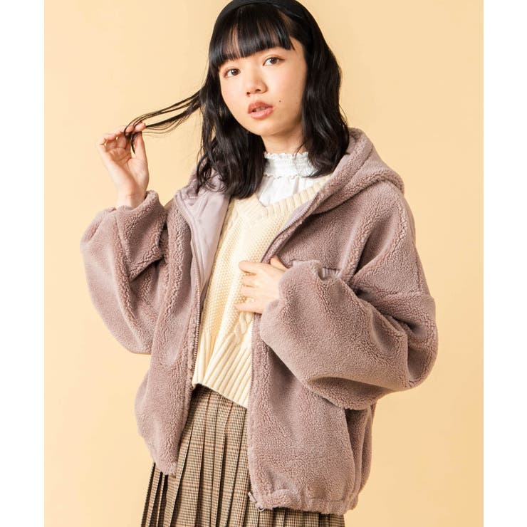 リバーシブルボアパーカー WE19WN09-L5127[品番：WG010069947